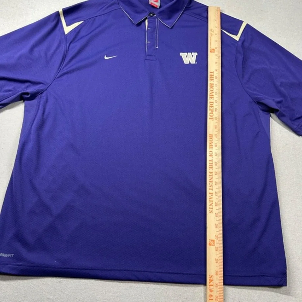 Vintage Nike Huskies Shirt Mens 2xl Golf Polo University Washington NCAA Y2k‎